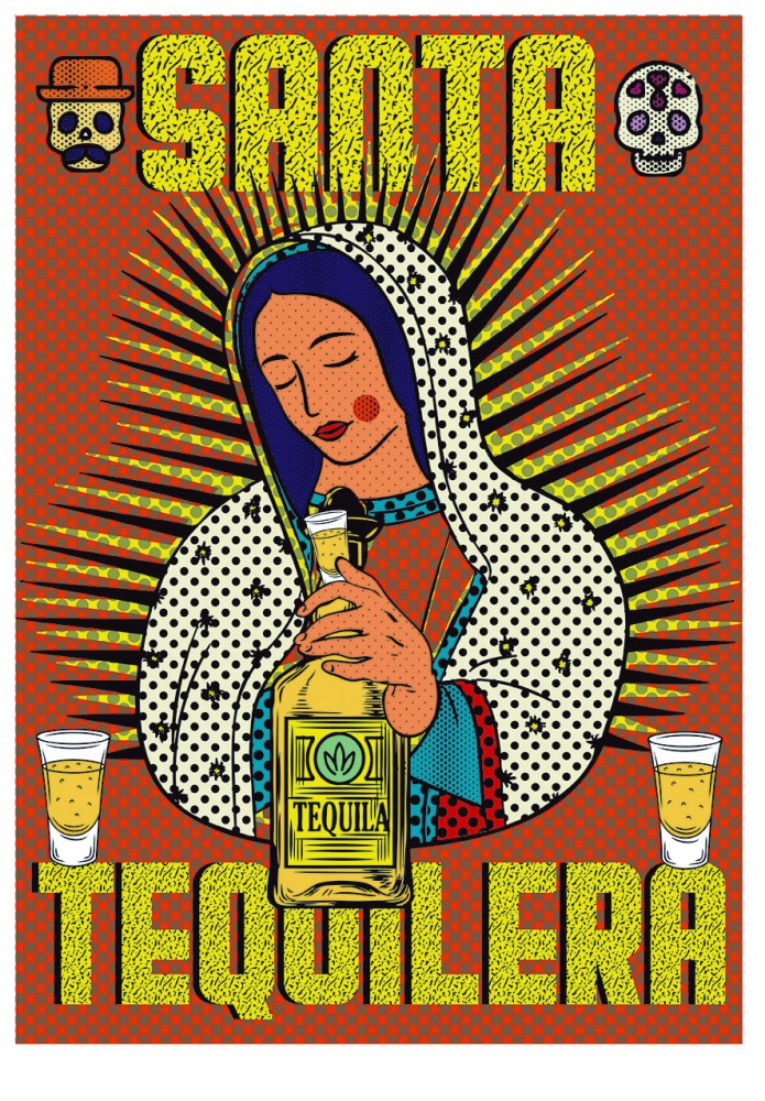 Santa Tequilera 