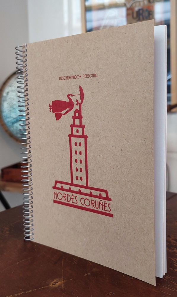 Desordenador Personal Nordés Coruñés Rojo (Souvenir)