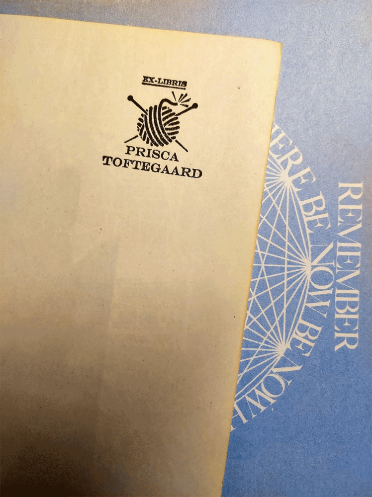Ejemplo exlibris Prisca